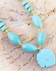 Turquoise Baron Statement Necklace