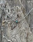 Turquoise Clover Pendant Chain Necklace