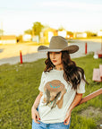 Turquoise Cowgirl Graphic Tee