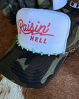 Turquoise Stone Chips Hat Chain