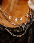 Turquoise Stone Steer Necklace