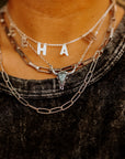 Turquoise Stone Steer Necklace