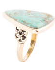 Turquoise Triangle Ring