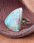 Turquoise Triangle Ring