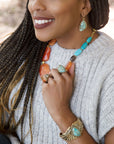 Turquoise Vibrance Ring