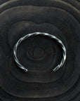 Twisted Bracelet - Handmade Unisex Cuff | Boles Silver