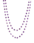 Two Row Amethyst Necklace