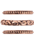 Understated Copper Stack Ring