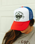 Vote Trump Cowboy Trucker Hat