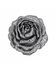 Antique Silver Rose Concho 1.5" W108AL