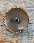 Copper Turquoise Concho 1.5" W180L