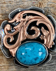 Copper Turquoise Howlite 1.5"