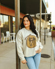 Western Saddle Graphic Sweatshirt