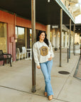 Western Saddle Graphic Sweatshirt