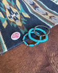Western Turquoise Bracelet Stack