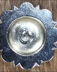 Western Screw Back Concho Nickle Finishberry Saddle Bling Cowgirl