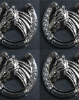 Western Screw Back Concho 1.5 In Horseshoe Silver Saddle Cowgirl Hilason