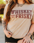 Whiskey Makes Me Frisky Graphic Tee