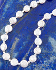 White Fresh Water Pearl Sterling Silver Necklace
