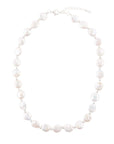 White Fresh Water Pearl Sterling Silver Necklace