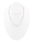 White Fresh Water Pearl Sterling Silver Necklace