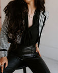 The Harlowe Horsebit Necklace in Silver