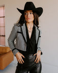 The Harlowe Horsebit Necklace in Silver