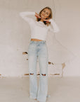 The Livie Straight Leg Jean