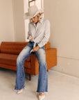 SALE The Everlie Split Flare Jean