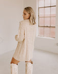 The Out West Tall Cowboy Boot in Cream