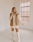 The Out West Tall Cowboy Boot in Cream