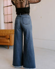 The Loretta Trouser Jean in Medium Wash