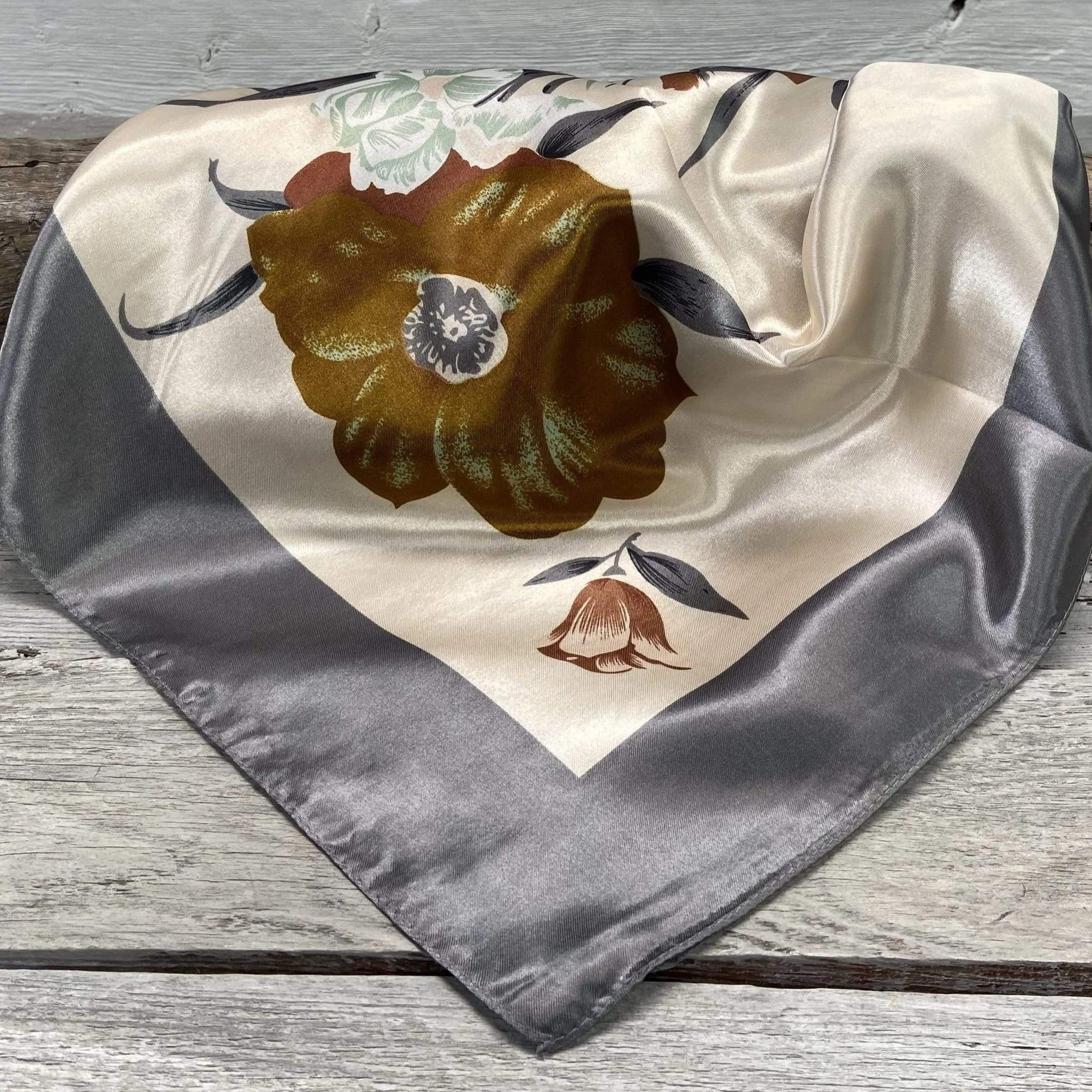 35X35"  Field of Wild Flowers Wild Rag / Scarf WR111