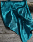 35X35"  Solid Teal  Wild Rag / Scarf WRS5