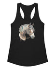 War Pony Women’s Fitted Racerback Tank Top