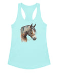 War Pony Women’s Fitted Racerback Tank Top