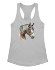 War Pony Women’s Fitted Racerback Tank Top