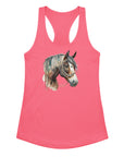 War Pony Women’s Fitted Racerback Tank Top