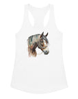 War Pony Women’s Fitted Racerback Tank Top
