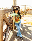 World's Gone Country Western Graphic Tee