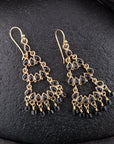 Xavier Black Onyx Chandelier Earrings