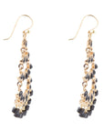 Xavier Black Onyx Chandelier Earrings