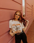 Yee-Haw Skeleton Cowboy Graphic Tee