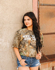 Yee-Haw Tree Camo Graphic Tee