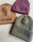 Yeehaw Knit Embroidered Beanie