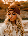 Yeehaw Knit Embroidered Beanie