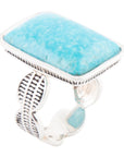 Zion Blue Turquoise and Sterling Silver Ring