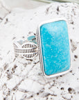 Zion Blue Turquoise and Sterling Silver Ring