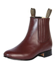 El Besserro Charro Boot - Leather Wine 202