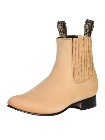 El Besserro Charro Boot - Nobuck Honey 203